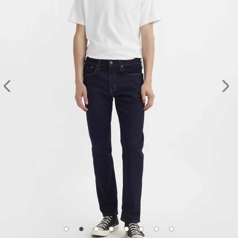 Levi's 502 Taper, 31x30 Dark Wash Slim Jeans